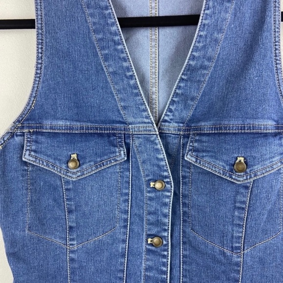 Women’s Free People Denim Dress - Picture 5 of 7